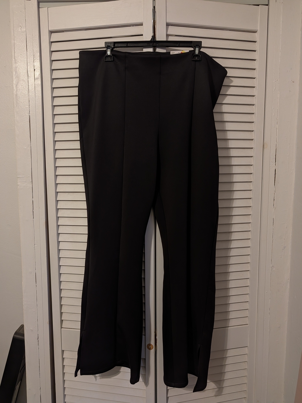 Nine West Black Wide-Leg Dress Pants